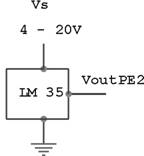LM 35 basic temperature sensor