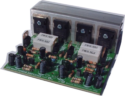 Kit Power Amplifier OCL 150 Watt